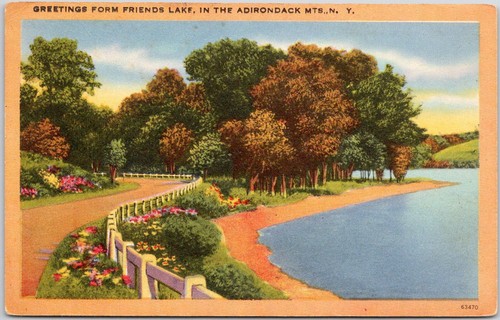 Friends lake adirondack - lake,