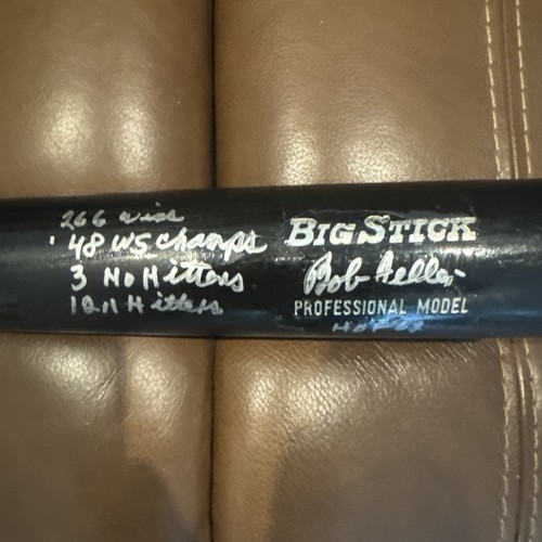 Bob feller signed and - bob,