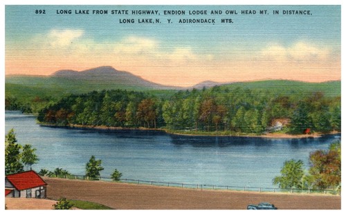 1930s adirondack mtns owl - adirondack, ny